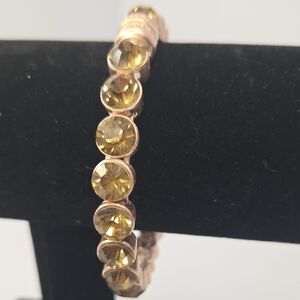Plunder Yellow And Rose Gold Magnetic Bracelet 7.5